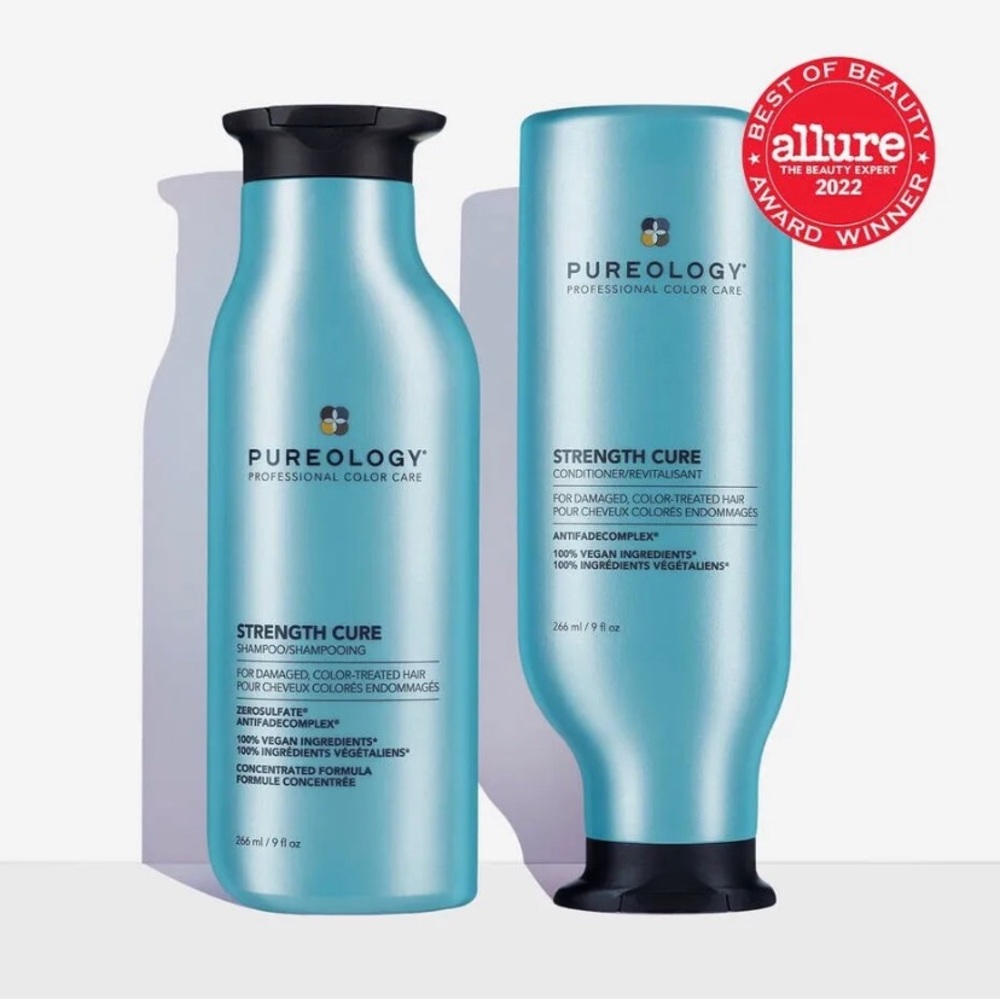 Pureology Strength Cure Shampoo & Conditioner Duo Set-BRAND NEW!